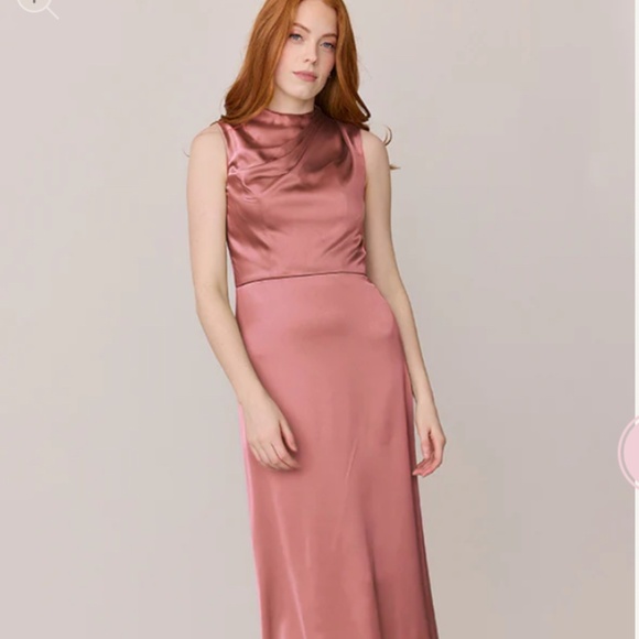 Satin Dress - Picture 1 of 2